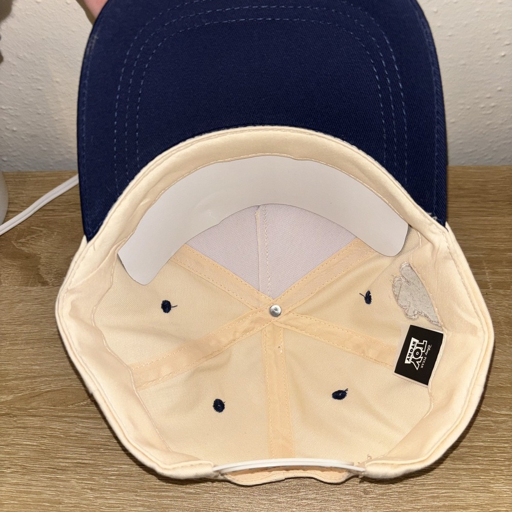 Disney Pixar Toy Story "Hey Cowgirl" Adult Baseball Cap Hat Beige/Navy One Size - Picture 6 of 10